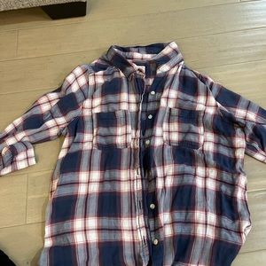 Missimo plaid button down shirt size 2XL